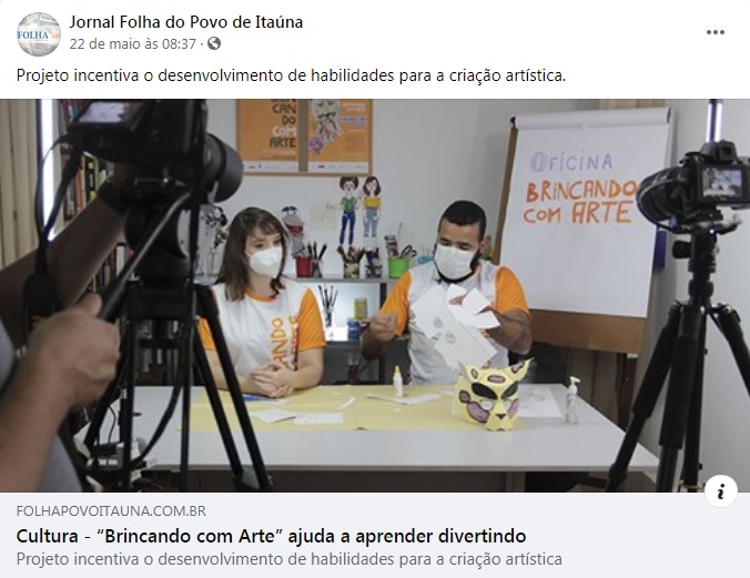 Facebook Folha de Itaúna
